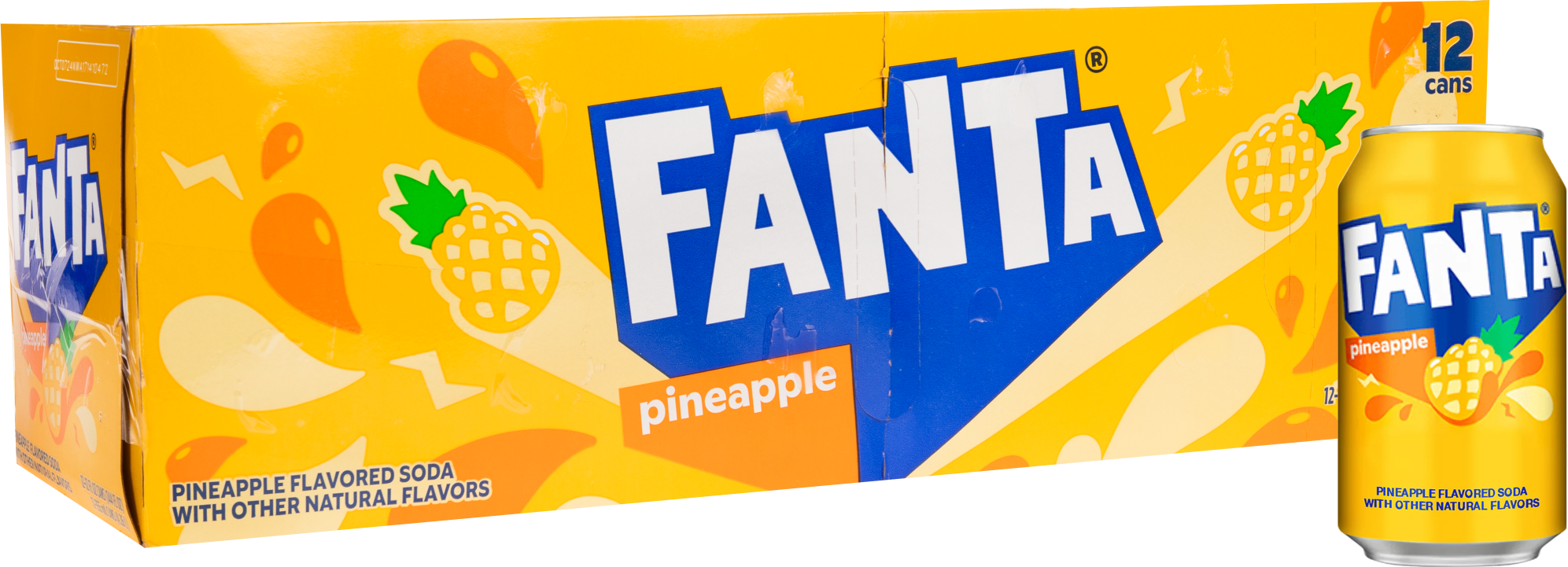 Fanta Pineapple 12x36 cl - Tallink Pre-Order