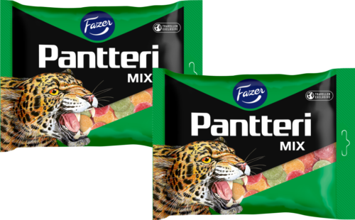 Fazer Pantteri Mix Candy Bag 2x500 g